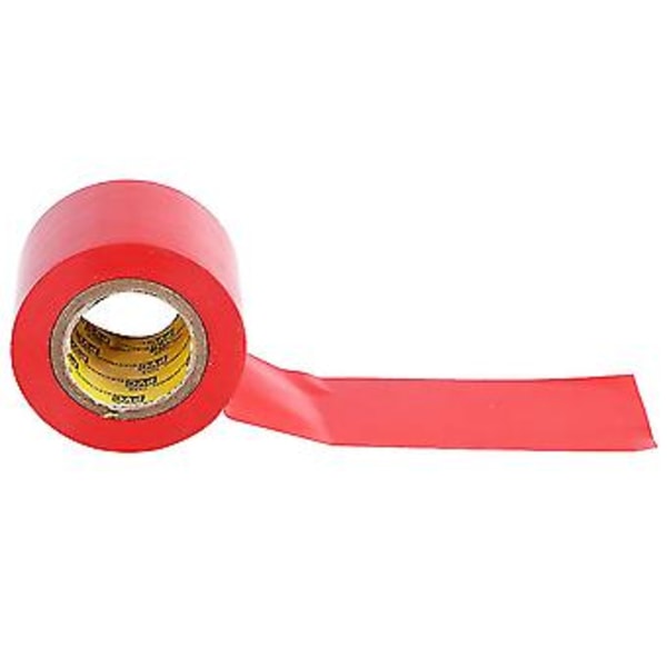 4 stk. Elektriker PVC Vandtæt Elektrisk Isolerende Forseglingstape Reparationsværktøj 4,4 cm Rød