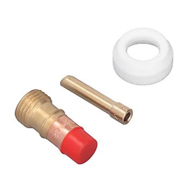 TIG Svetspistol PTFE Främre Kåpa Ersättning TIG Svetspistol Gaslins Hylsa Kit för WP17