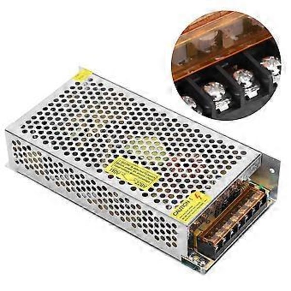 Switch Strömförsörjning Driver Adapter DC12V Aluminiumlegering LED-skärm Ljusramp 3D-skrivare(S-180-1212v 15a 180WAC110/220V15% )