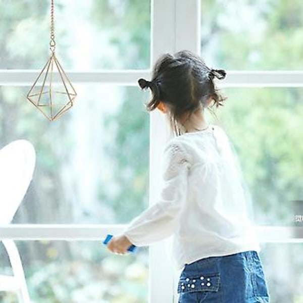 6 kpl Pohjoismainen Tyyli Ripustettava Tillandsia Ilmakasviteline Seinälle Ripustettava Geometrinen Metalli Tillandsia Ilmakasvi Pl
