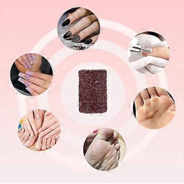 100 ST Nagelborr Slipband Maskin Ersättningsbitar Pedikyr (80)