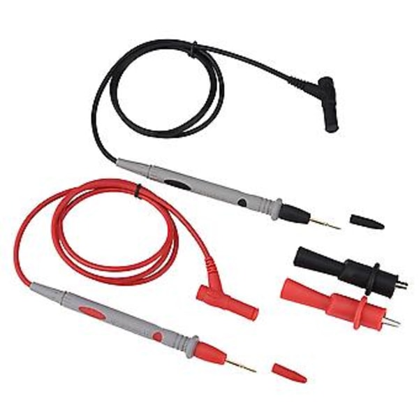 Ultraskarp Multimeter Probe Præcis 1000V 20A Guldbelagte Probeføringer med Alligatorklemmer