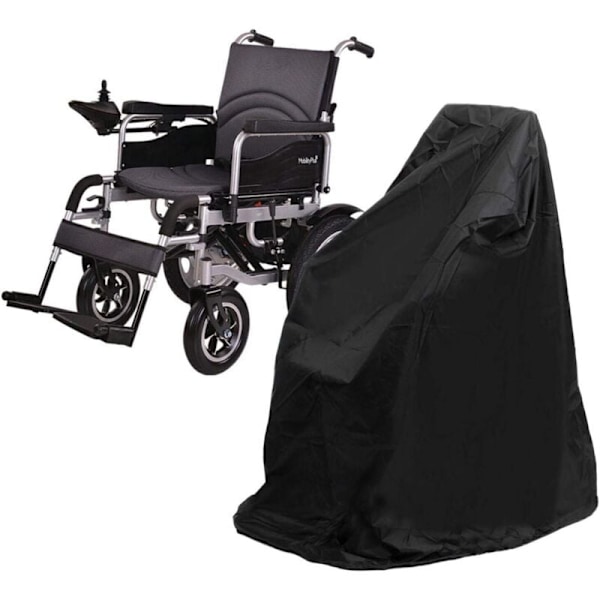 Waterproof Protective Cover for Wheelchair, Electric Scooter with Bottom Elastic Rope (115 x 75 x 130 cm)