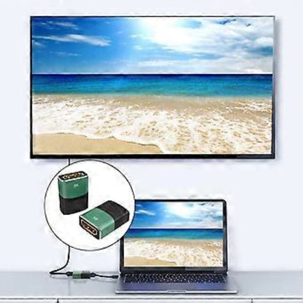 HDMI-kompatibel 2.1 Adapter Forlænger 8K 60Hz 4K 120Hz 48Gbps eARC HDR Video