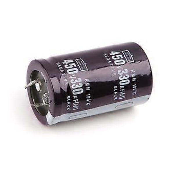 Elektrisk svejser 450V 330uF Aluminium Elektrolytisk Kondensator Volumen 30x50 Hård Foo
