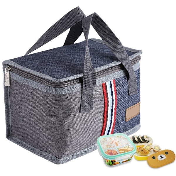 Lunch Bag,Large Capacity Aluminum Foil Food Insulation Package,School, Office, Outdoor Food Insulated Bag Meal Lunch Bag