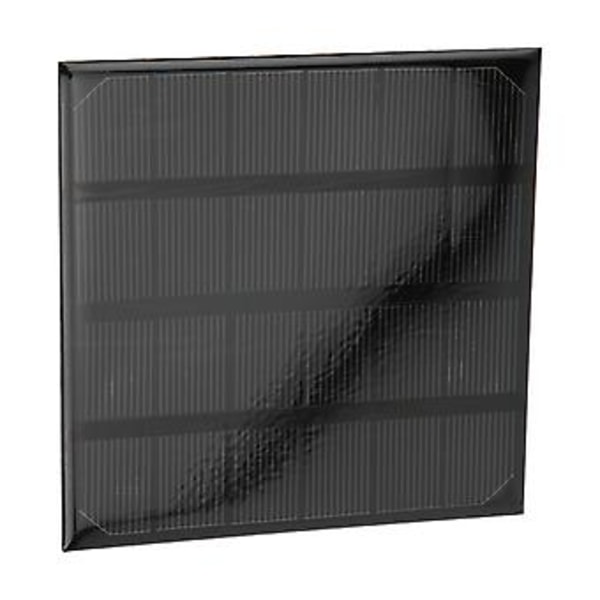 Solcellepaneler, 2W 6V Mini Monokrystallinsk Silisium Solcellepanel Bærbart Solcellepanel Praktisk Bruk