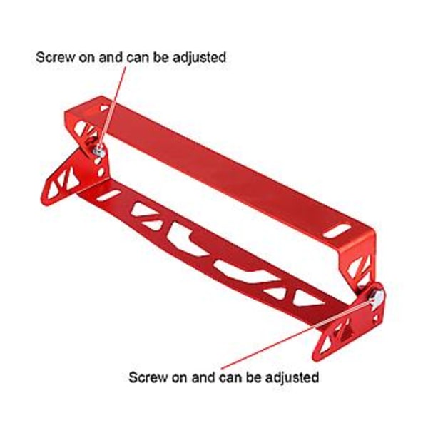 Nummerplåtshållare, Universal Bil Styling Aluminium Racing Nummerplåtsram Hållare Bäst i sin Klass
