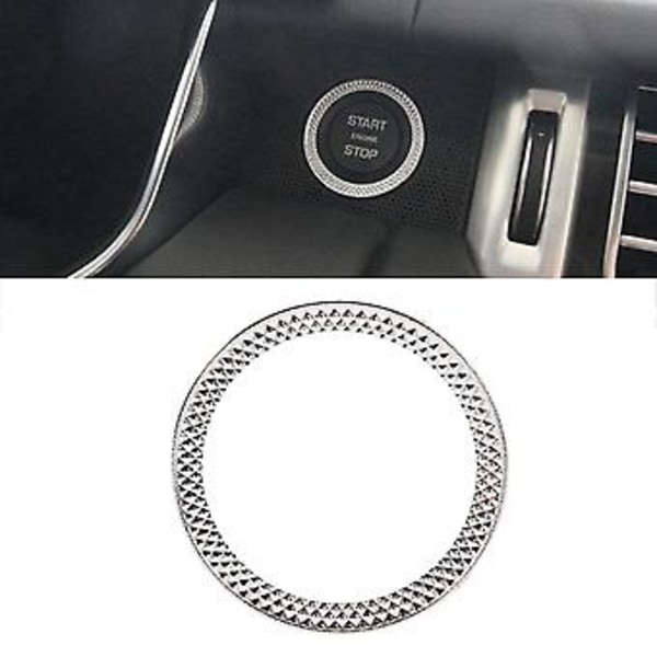 Dekorationsring för startknapp för motor, ramöverdrag för Landrover EVOQUE 2020
