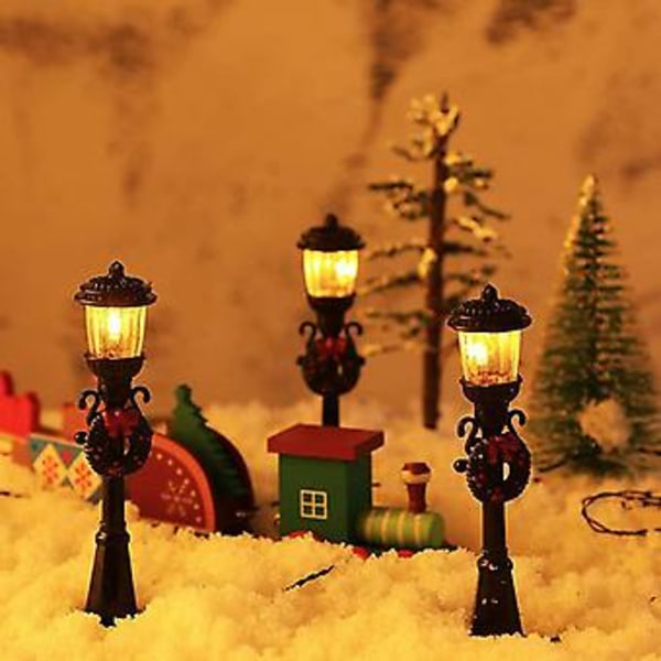 8 kpl Mini Lamppu DIY Nukkekodin Polulle