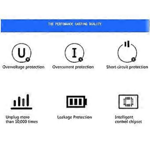 4 Portar Smart Laddare Passar för WII, för WII U Spelkonsol Svart Vit Ch