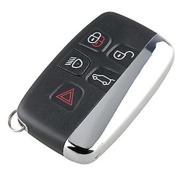 Nøgle Shell Cover, 5 Knap Sort Smart Nøgle Etui til Jaguar til Land Rover Fjernbetjening Nøgle Etui Avanceret Design