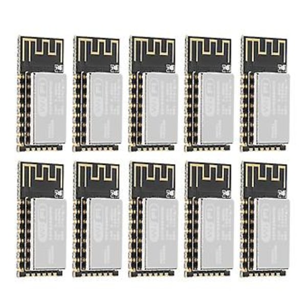 10st/lot ESP8266 ESP-12F Fjärr Seriell Port Wifi Trådlös Modul Nätverksutvecklingskort