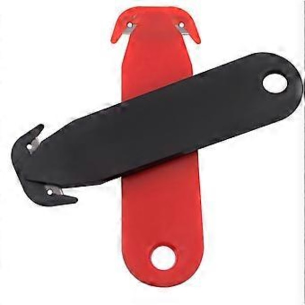 Pakkkeåbner Metal Kasseknive Rustfrit Stål Sikkerheds Utility Cutter til Hjemmekontorbrug