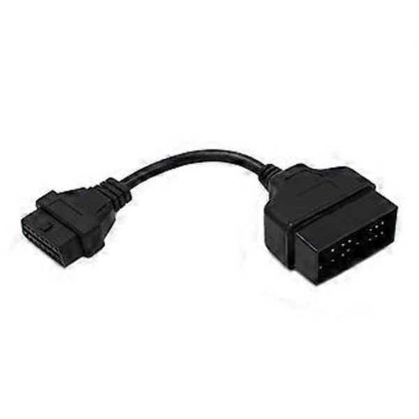 För 22Pin till OBDII 16Pin Hona Kontakt Adapter Kabel för 22 Pin OBD II OBD Diagnostikkabel
