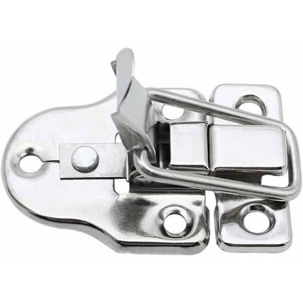 8 Pakk Robuste Lås Toggle Catch Latch Clasp Metall Hasper for Boks Kasse Skap Boks Kosmetikkboks Flyboks Medisinboks Koffert Treboks