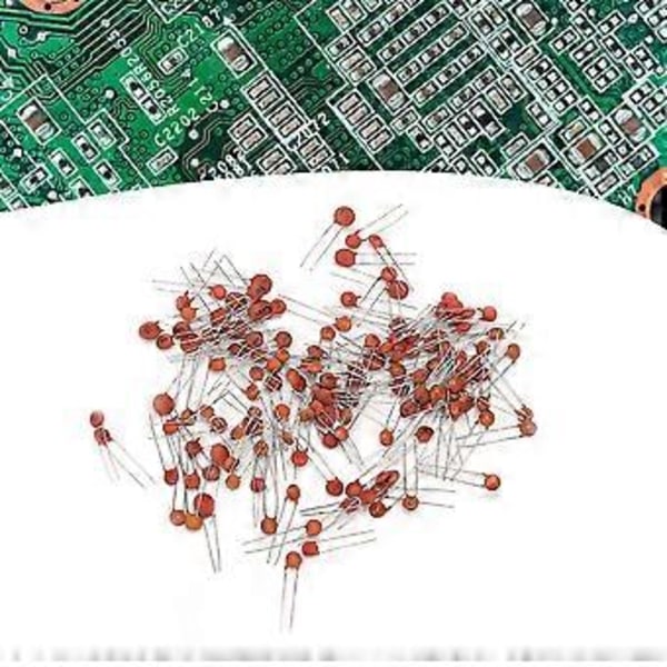 600 st 30 Värden 2pf-100nf 50V Keramiska Kondensatorer Sortimentskit Elektroniska Delar