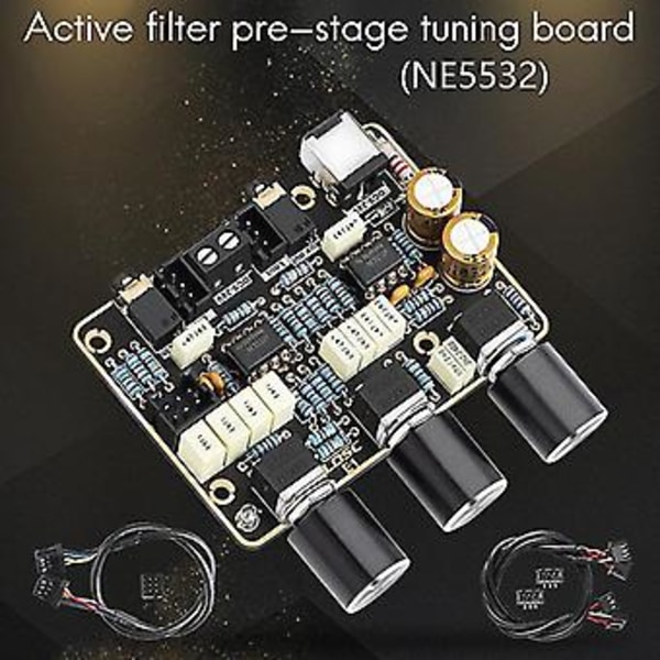 Ne5532 Säätölevy Aktiivinen Suodatin Vahvistinlevy Hifi Moduuli Kaksois O
