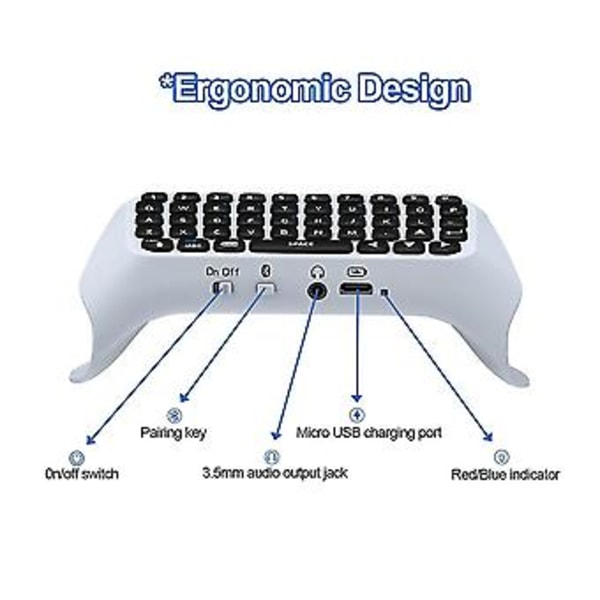 Trådlös 3.0 Pad För Inbyggd Ser Gamepad