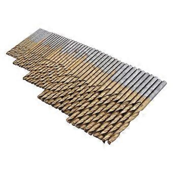 1/1.5/2/2.5/3mm HSS Höghastighetsstål Borr Set Verktyg Titanbelagt