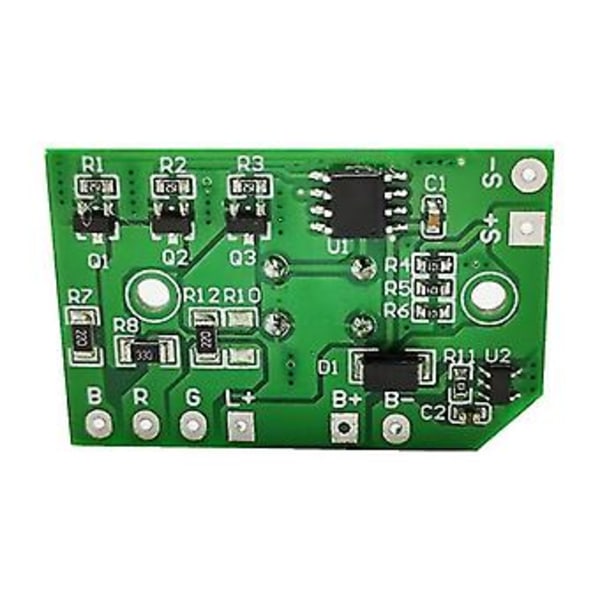 Solcellekredsløbskort 3.7v S Solcelle Havelampe RGB Skiftende Solcelle