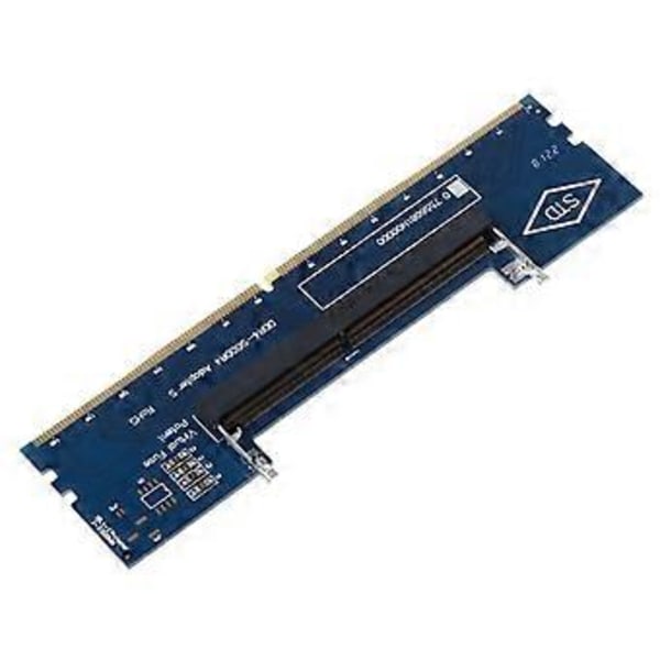 Professionell Stationär PC Ram Kontakt Adapter Minneskort DDR4 SO-DIMM Till DIMM