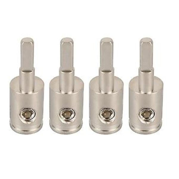 4 kpl Auton audio terminaalit Auton sisätilan audio vahvistimen johdinliittimet Johdon sisääntulon pienennin 4 T