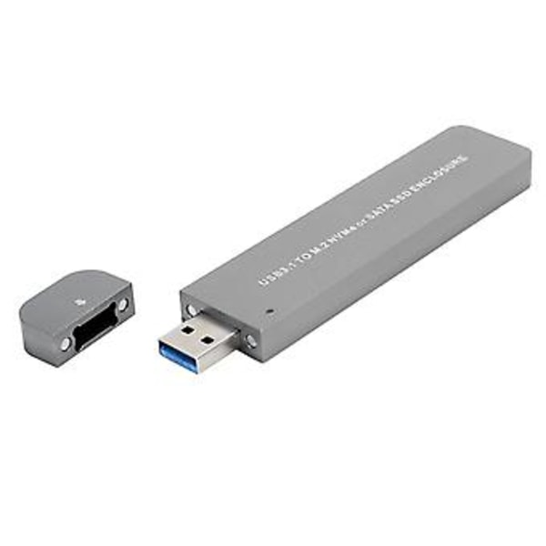 SSD Hårddiskbox, Hårddiskbox Aluminium Hårddiskkapsling Hårddiskbox Tillverkad med Omsorg