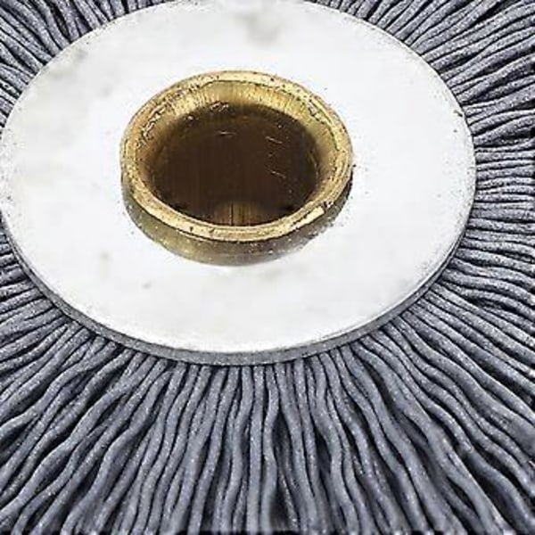 Avainkoneen harja 80x20x10mm Nylon ja ruostumaton teräs Monitoiminen aaltoileva lankapyöröharja