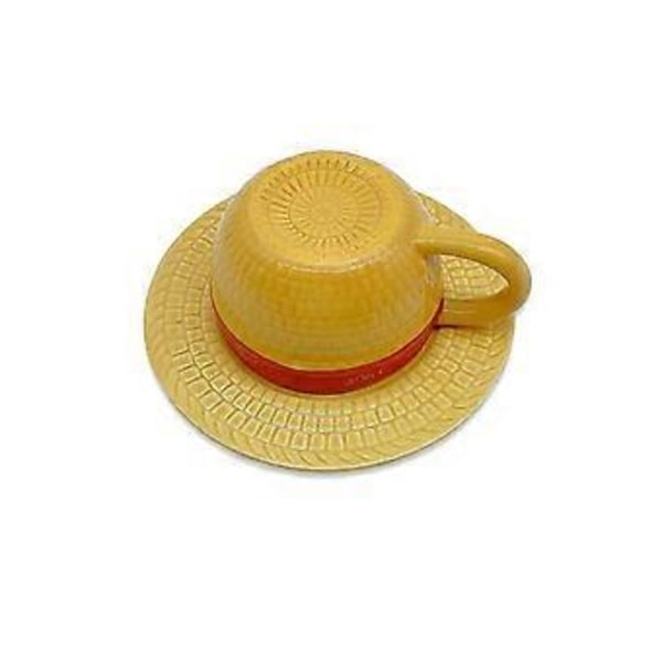 Anime One Piece Kaffekopp Monkey D Halmhatt Keramisk Te Mjölk Kopp Kontorskopp Tecknad Vattenkopp