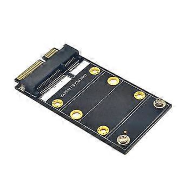 Mini PCI-E + mSATA SSD Solid State Drive -muunninkortti kannettavalle tietokoneelle