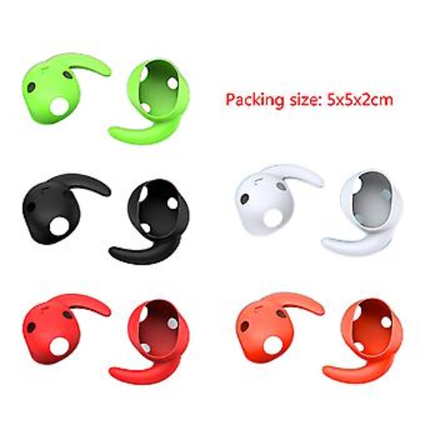Øreproppdeksel In-Ear Øreplugg Silikon Ørepropper Erme for BeatsStudio Buds Øreplugg