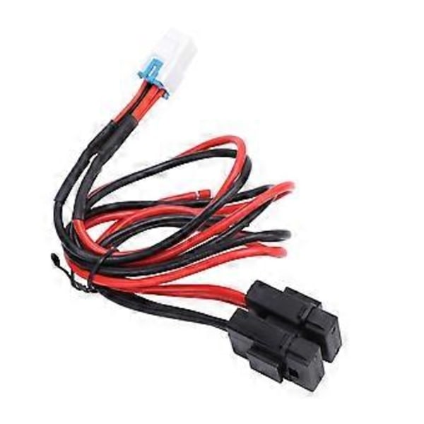 Kortbølgeradio Strømkabel 12AWG 80 cm Lang Stabil Ydeevne Strømforsyningskabel til FT 450D FT 950 FT 891 FT 991