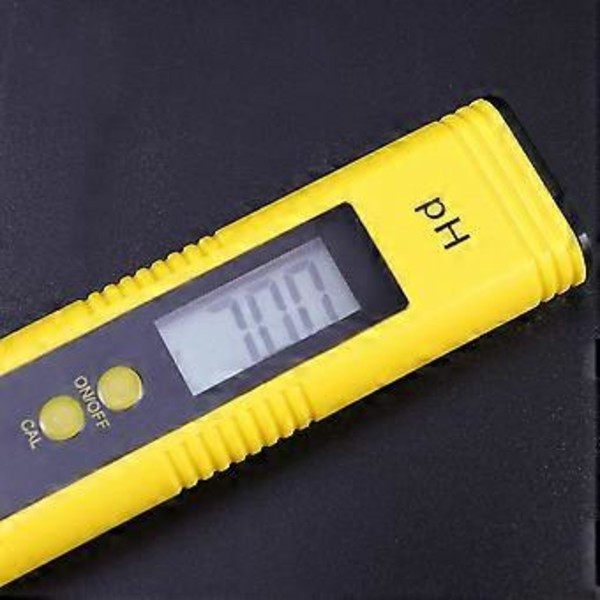 Ph Tester Digital Bærbar Ph Måler Pen Akvarium Vandkvalitetsdetektor LCD Digital Display Ph Måler
