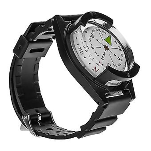 Armbands Kompass, Utomhus Mini Lättvikts Armbandsur Mini Kompass Klockarmband Bekväm Användning