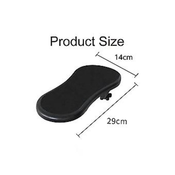 Handledsstöd Armbågsstöd Handledsskydd Armstöd Ergonomiskt Justerbart Förlängningsbart Skrivbord Handledsstöd Svart