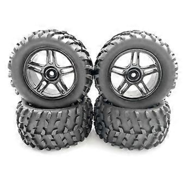 4 stk. 82 mm dæk 12 mm Hex til HBX 16889 SCY 16101 H16 16207 16208 162010 SG1601 1/16 RC Bil Opgraderingsdele