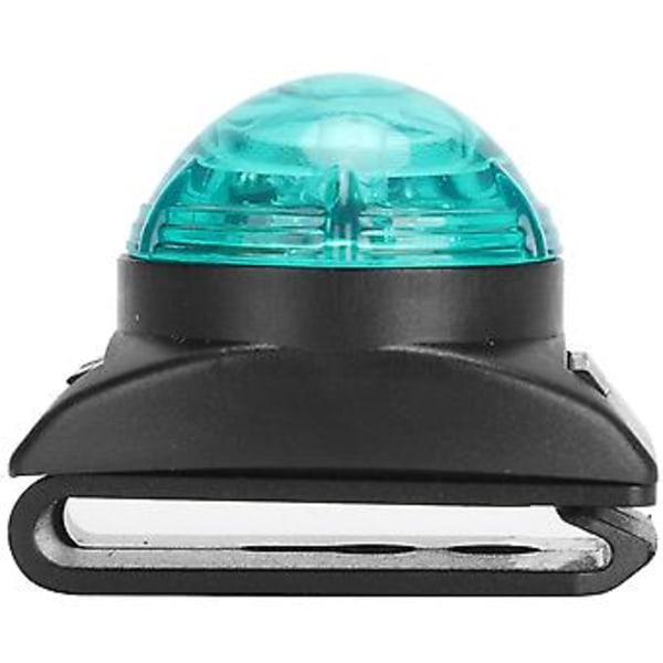 Lemmikin LED-riippuvalaisin Vedenpitävä Kirkas Yö Turvavaroituslamppu Klipsikiinnitys Pantoihin Koiratarvikkeet (Vihreä Valo)