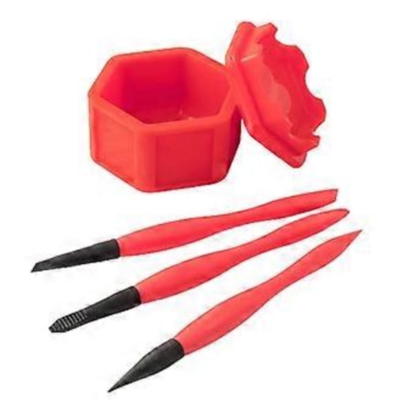 Lim Pensler & Pod Lokk/Lim Pensel Holder Fin Spiss Meislet Spiss & Flat Konisk