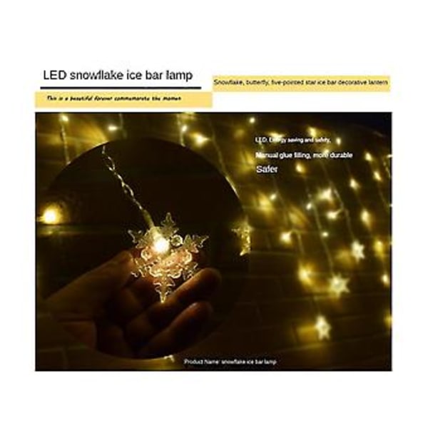 96 Led F Lysstreng S Fy Guirlande Rotte Til Nytår Hjem
