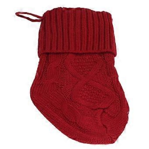 Strikkede julestrømper, Strikkede julestrømper til oppheng, Store julestrømper, Strikket julegavepose, Moderne design