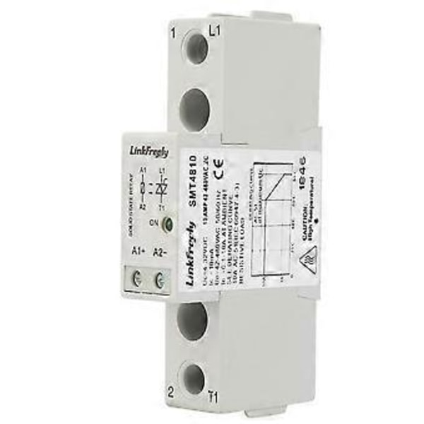 SMT48 Din-kiskoon asennettava puolijohderelelevy DC-ohjaus AC SSR-relekytkinmoduuli (SMT4810)