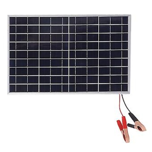 Solpanel Kit, Solpanel 30W 18V Solcelleoplader til Hjemmet Solpanel Ekstraordinært Håndværk