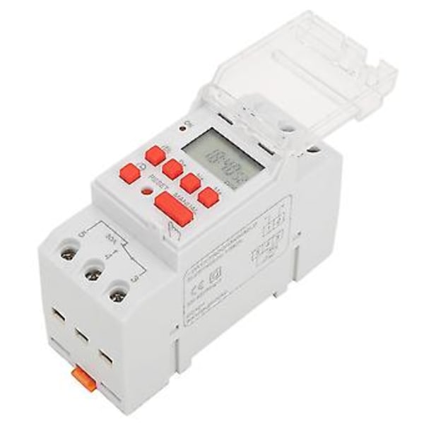 12V DC 30A Viikoittainen ajastinkytkin LCD On Off -ohjauksella ja lähtölaskentatoiminnolla