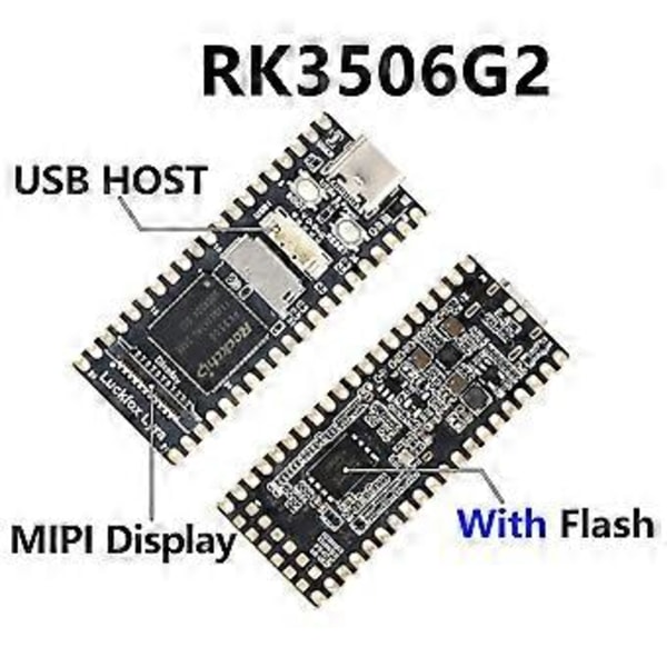 For B RK3506G2 Linux Udviklingskort RK3506 -A7 Understøtter MIPI/ Display, Svejst