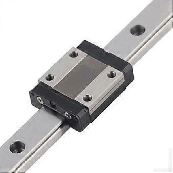 Lineaarinen kisko-ohjain laakeriteräksinen liukueste liikkeen ohjaustyökalut 12mm CNC-koneelle MGN12250mm