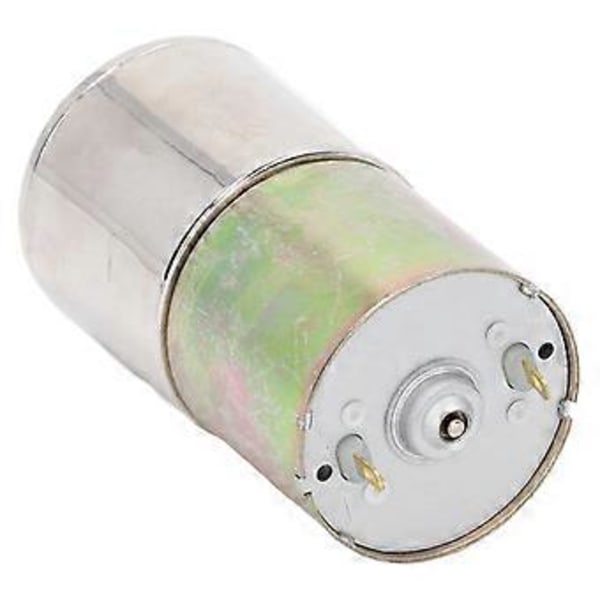 DC-kierukkavaihdemoottori, mikrokokoinen harjallinen itselukittuva alumiiniseos teollisuusmoottori 12V 10W pidikkeellä 0-300 RPM