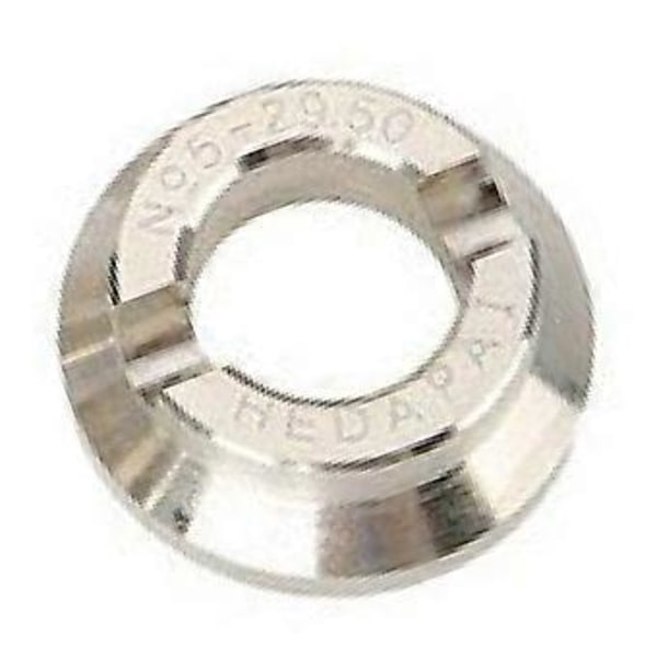 Rustfrit stål urværktøj bagcover flaskeåbner 29,5 mm ur flaskeåbner form til