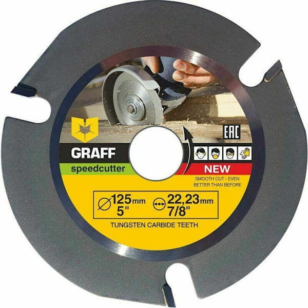 Träskärare - Träskärare - Snickarskärare för vinkelslip 12522mm