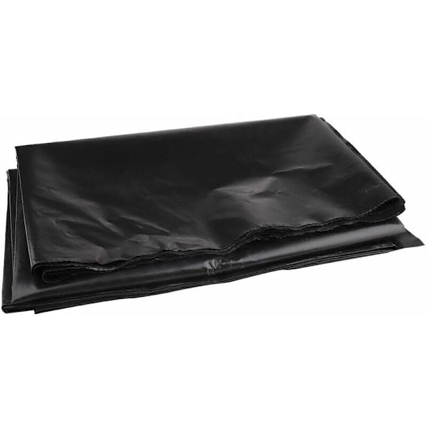 HDPE Polyethylene Damduk 2m x 3m - Svart, for fiskedammer, bekker, fontener og vannhager